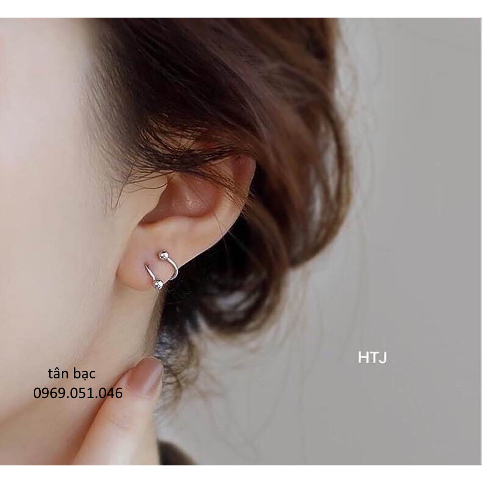 BÔNG TAI BẠC Ý . CHUẨN S925 , KIỂU DÁNG SOẮN HÀN QUỐC HÓT NHẤT NĂM NAY , SẢN PHẨM ĐƯỢC CHAM CHÚT, ĐẸP SẮC NÉT TỪNG CM