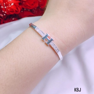 LẮC TAY NỮ BẠC TA - LẮC TAY CHỮ H MẪU CỨNG