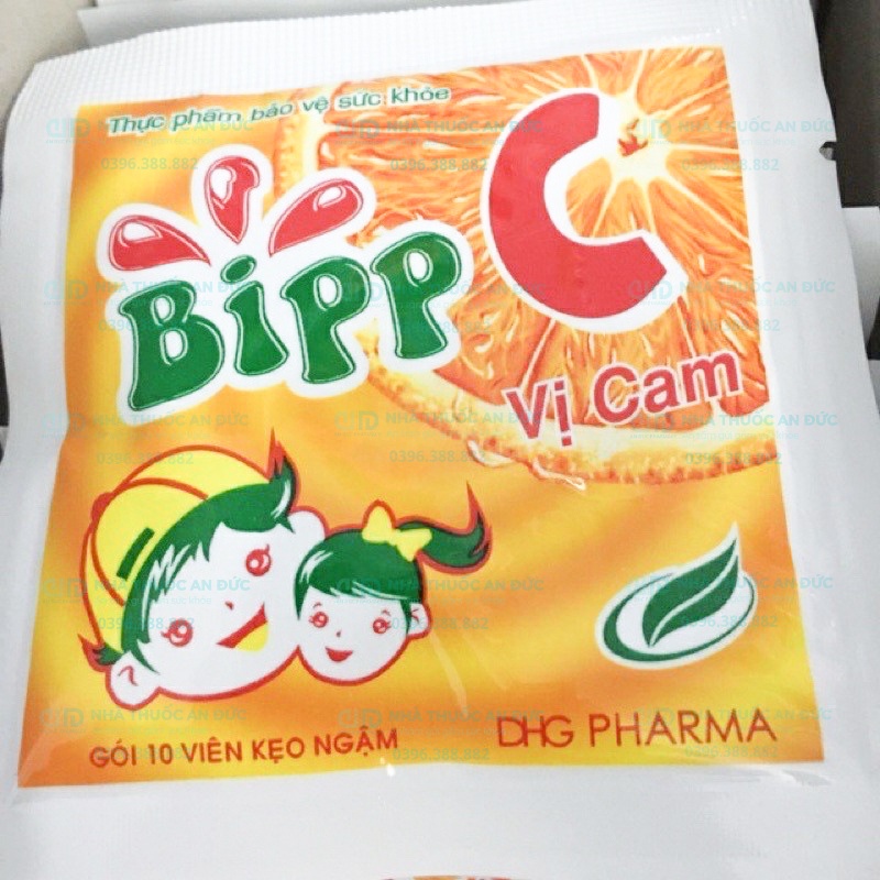 Kẹo Ngậm Bổ Sung Vitamin C Bipp C DHG - Nhà thuốc An Đức