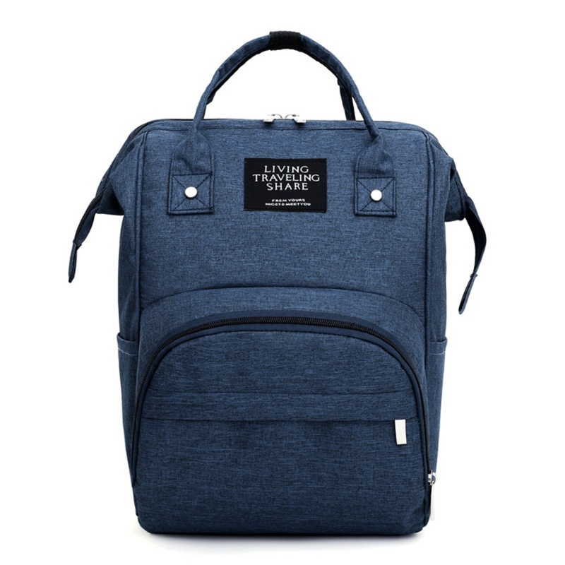 Ba Lô Đựng Tã Lót Sức Chứa Lớn Thiết Kế Đơn Giản Tiện Dụng Mang Theo Du Lịch Cho Mẹ