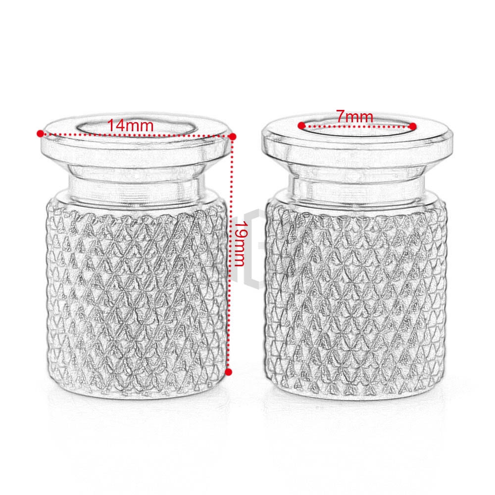 Cặp nắp van bánh xe mô tô Kawasaki Z400 Z800 Z900 Z650 Z1000