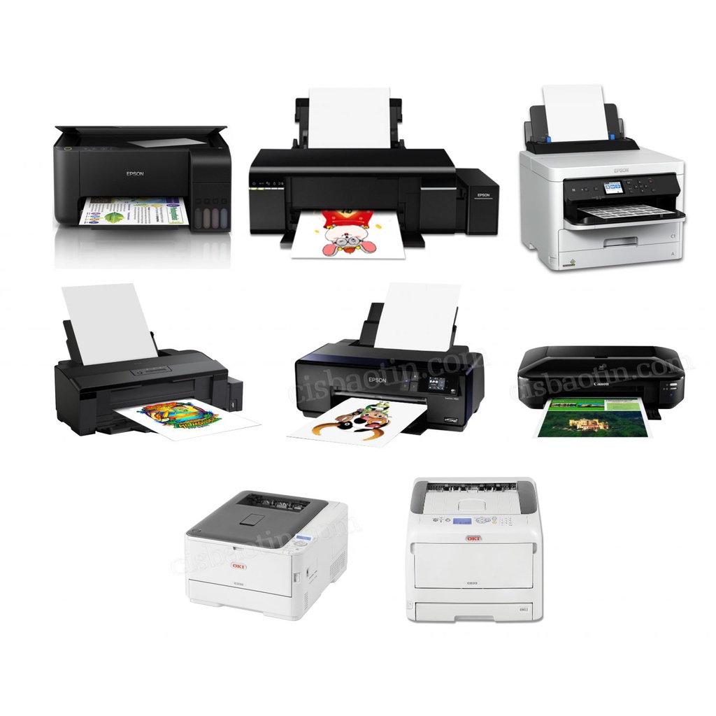 DECAL ĐẾ VÀNG A4