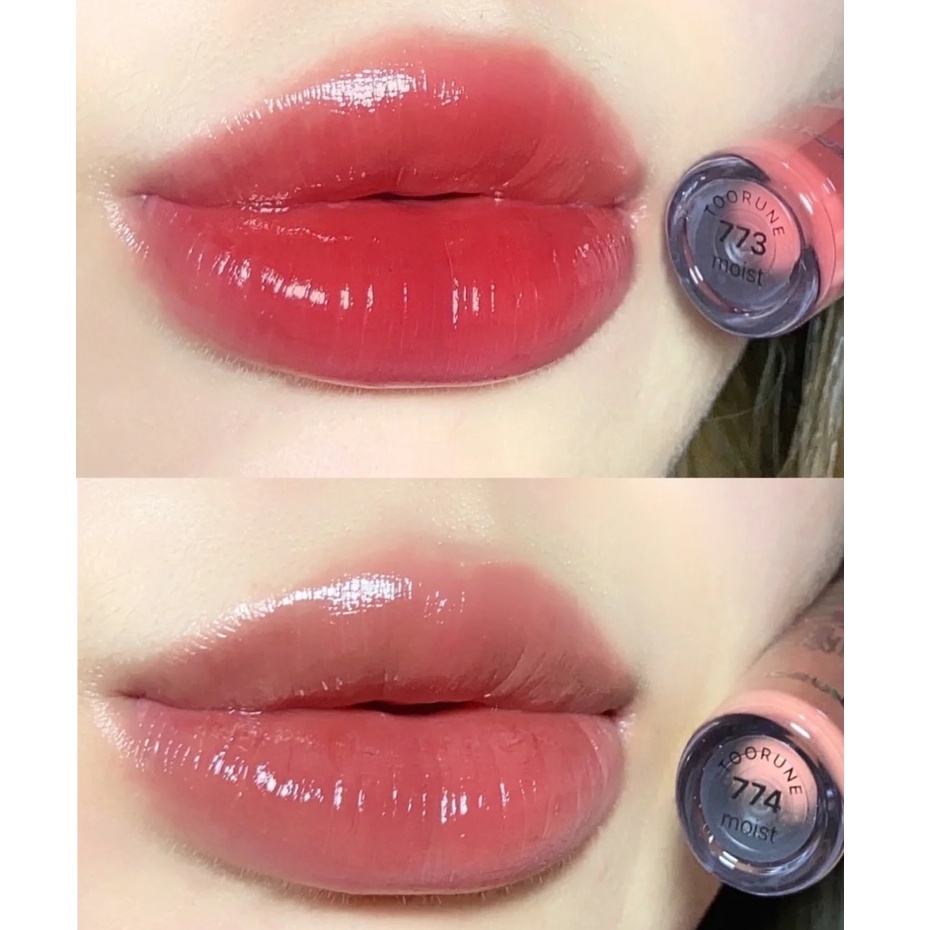 Son bóng Toorune óng ánh in bản đồ sao màu mới Water mist matte lip glaze Nội Địa Trung