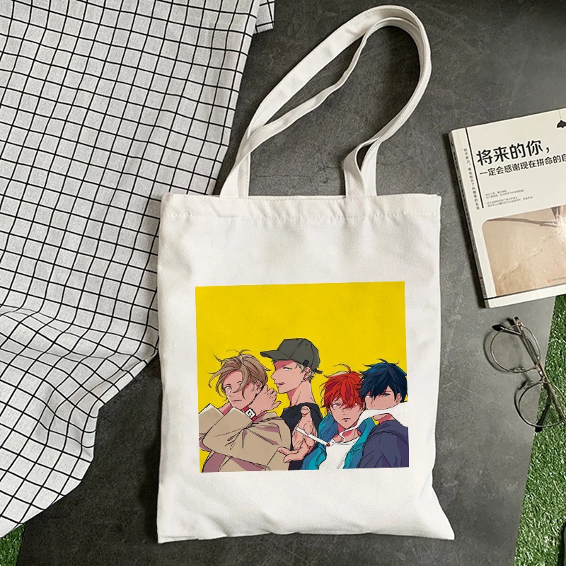 Manga: Cho Anime Yaoi Bl Manga Âm Nhạc Mafuyu Harajuku Túi Xách Túi Đeo Vai Thường Ngày Mua Sắm Bé Gái Túi Totes