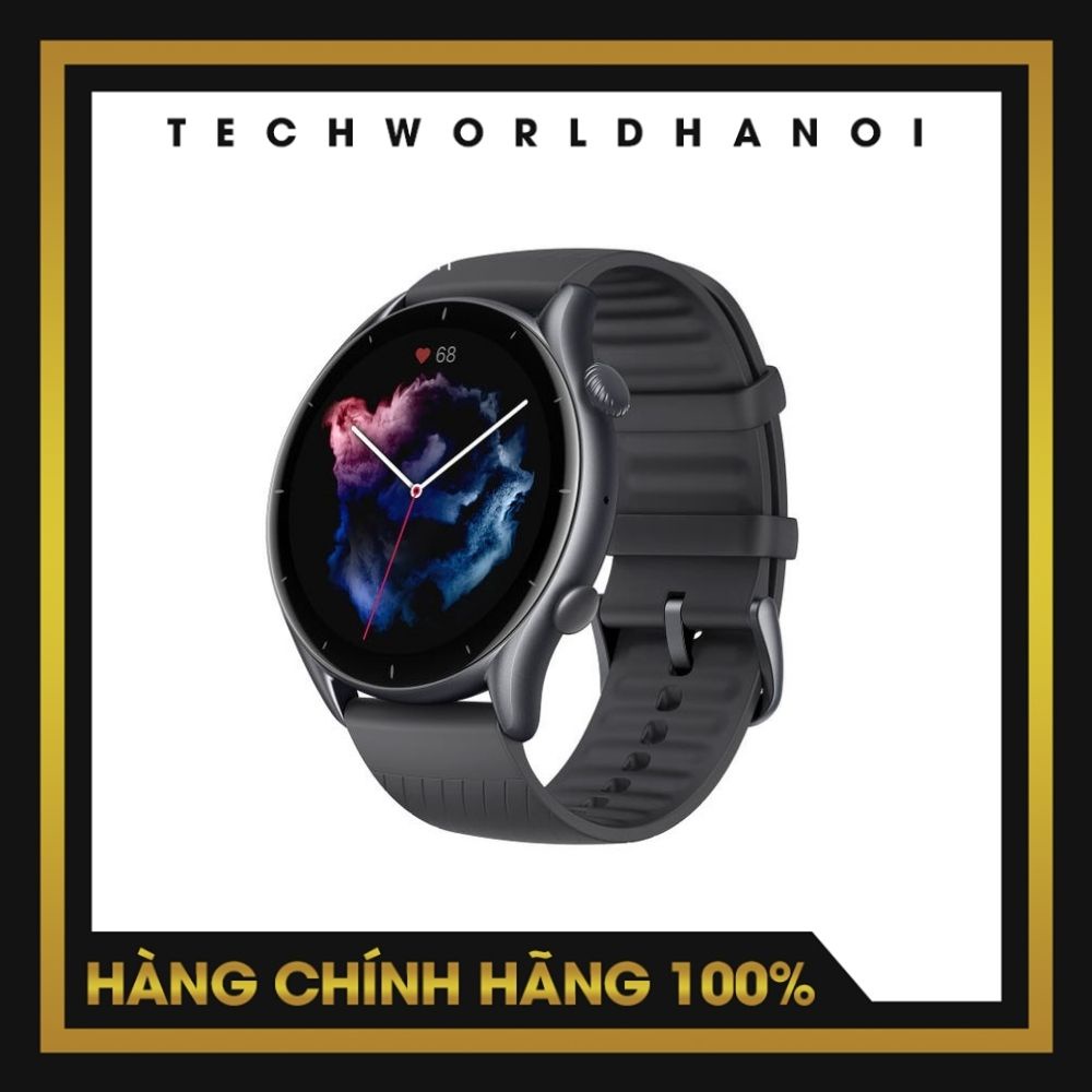 Đồng hồ thông minh Huami Amazfit GTR 3 | GPS độc lập - Hỗ trợ tiếng việt | Theo dõi sức khỏe 24H | Hàng Chính Hãng