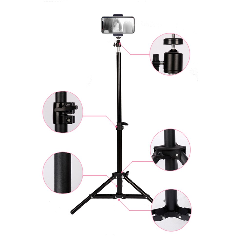 Điện Thoại Chân Tripod Bằng Nhôm Chuyên Dụng Cho Iphone Ipad Dslr