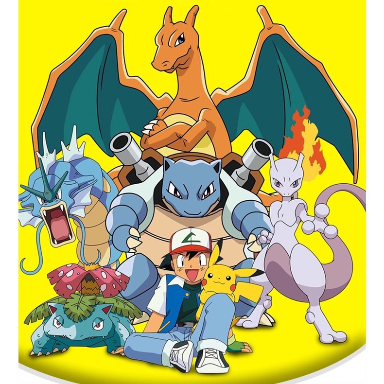 Set 10 mô hình và quả bóng đồ chơi bắt Pokemon chính hãng thích hợp làm quà tặng