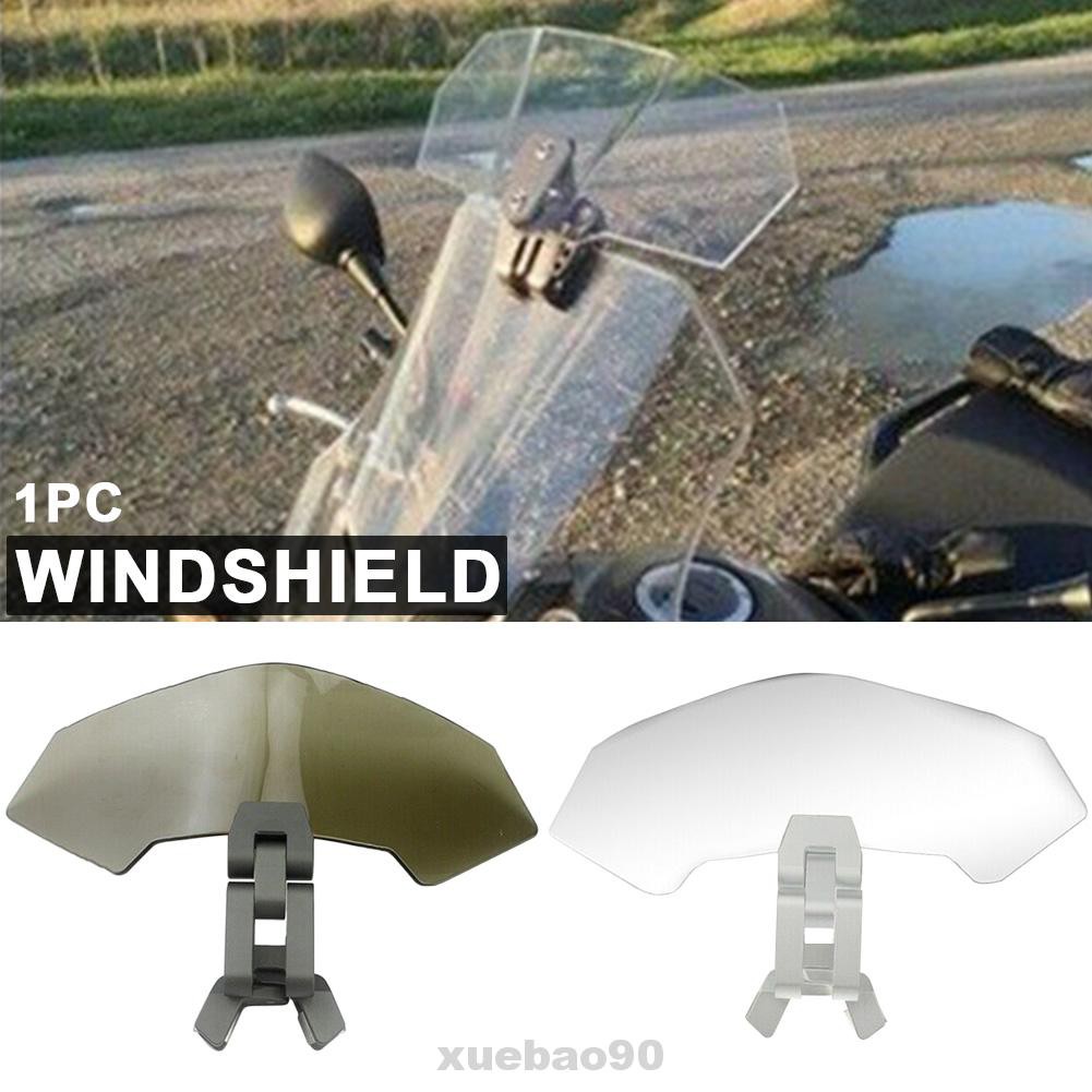 Outdoor Universal Protective Riding Touring Air Deflector Motorcycle Windshield