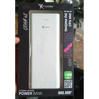 [[ Full Box ]] Sạc dự phòng chính hãng Xmobile 19000mah 19.000mAh Gram 6s Model BTS - 0137 s