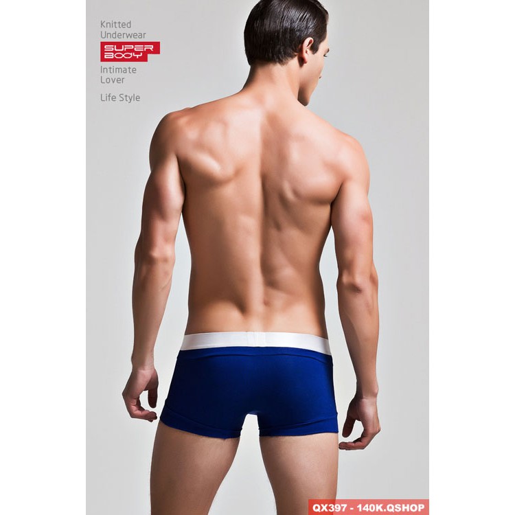 [SALE] QUẦN BOXER CAO CẤP THUN COTTON MỀM MẠI QX397