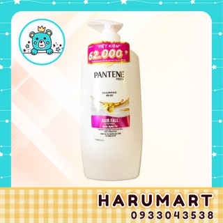 Dầu gội Pantene ngăn rụng tóc chai 900ml