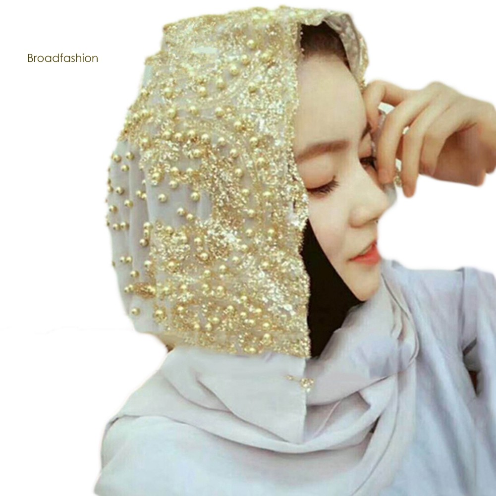 Khăn trùm đầu Hijab phong cách hồi giáo thời trang cho nữ