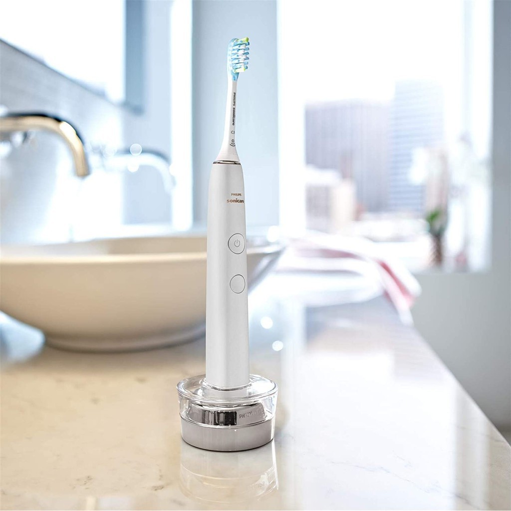 Set 2 bàn chải điện Philips Sonicare Diamond Clean HX9914/55