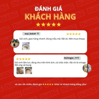 Khay cói mini có vải lót