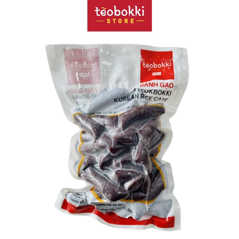 Bánh gạo lứt tím Tèobokki 500g