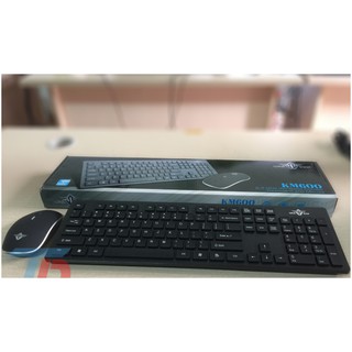 Bộ chuột phím không dây Warship KM600 cho Smart Tivi Máy tính