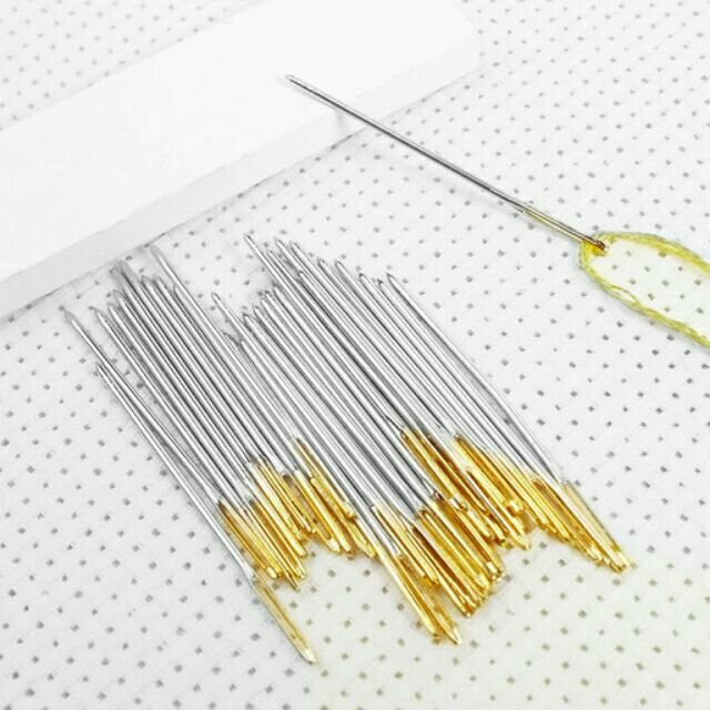 Kim thêu tranh chữ thập siêu tốc combo 10 kim giá 10k