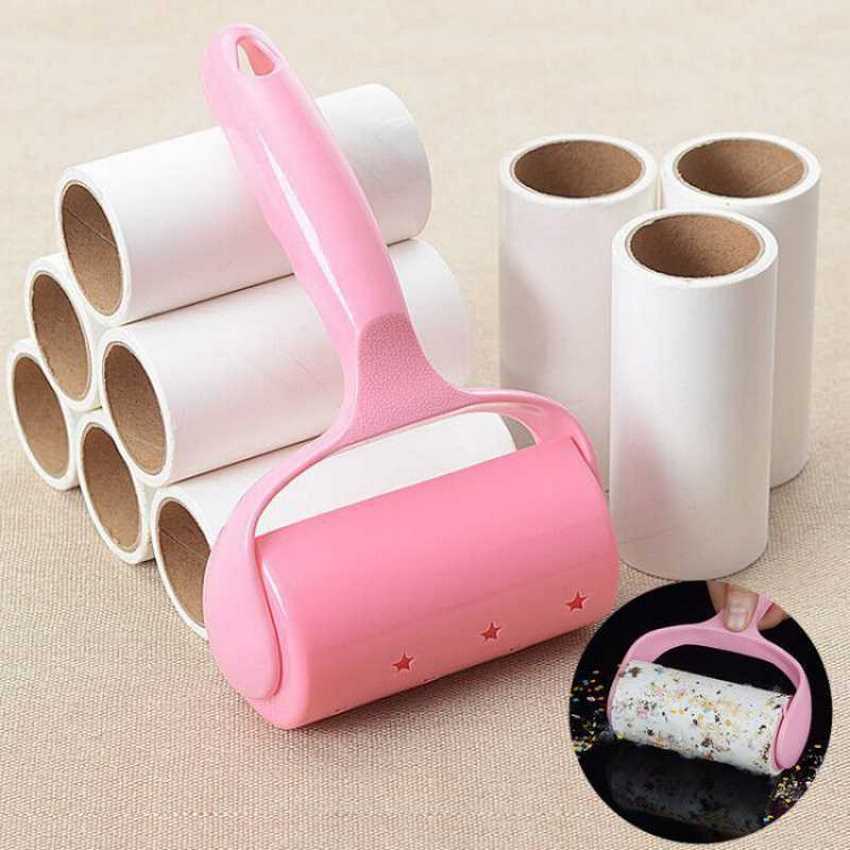 Cây lăn bụi giường làm sạch ga giường sofa cây lăn bụi đa năng làm sạch quần áo lăn sạch lông mini cầm tay DANA