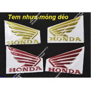 Tem Honda Cánh Chim xe máy ( giá 1 cặp / 2 cánh )