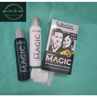 Nhuộm phủ bạc Magic Lavox bóng mượt, không khô tóc - Trường Thọ, TĐ