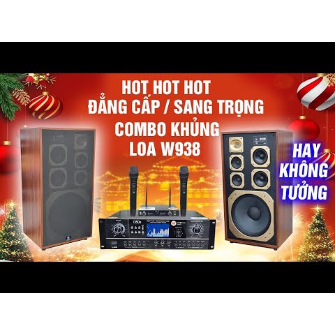 Loa Weeworld W938 Pro - bass 40