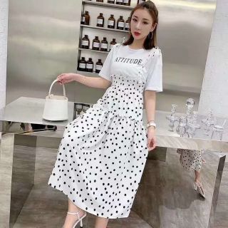 Set đầm chấm bi Quảng Châu