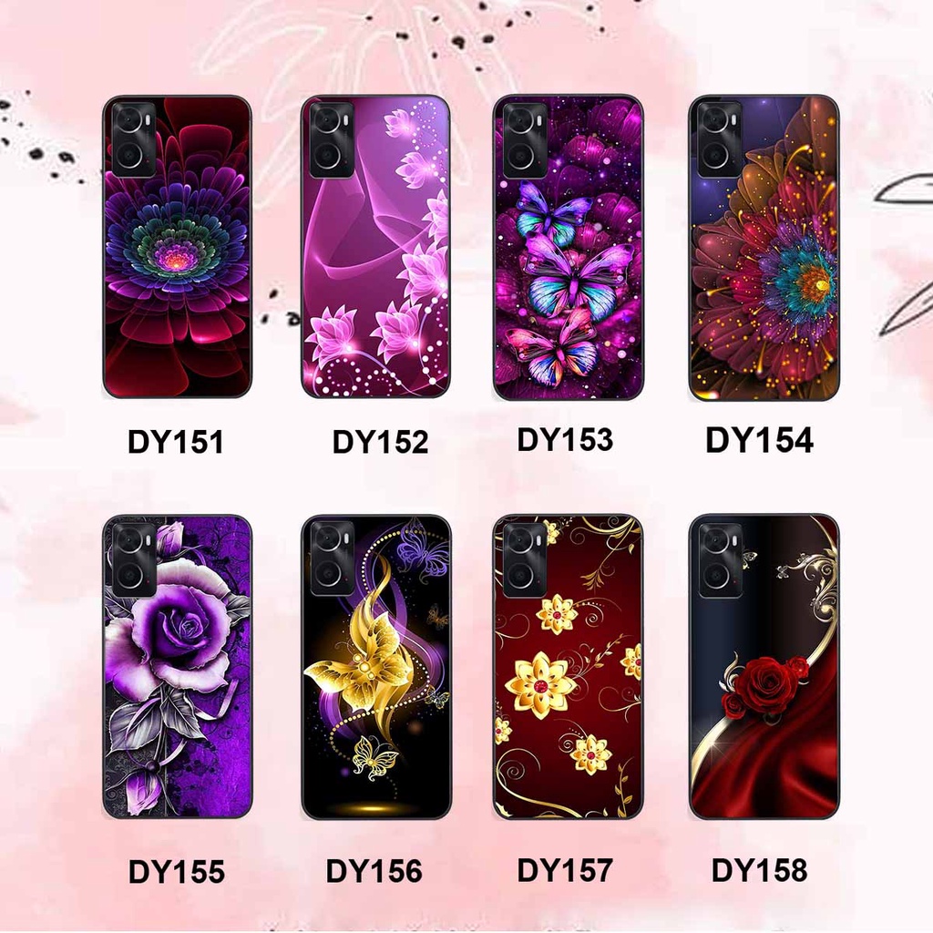 Ốp Oppo A76 in hình hoa siêu đẹp