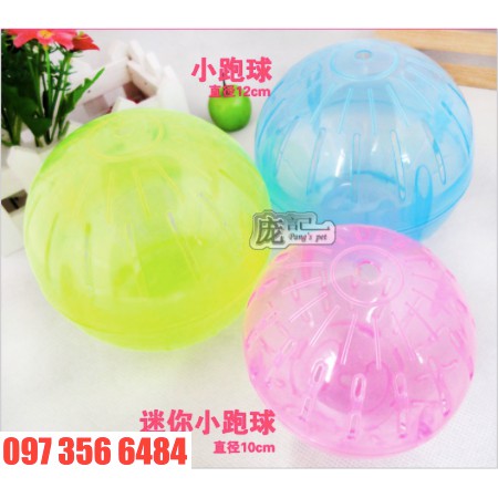 Đồ chơi Hamster - Bóng chạy Hamster đủ size.