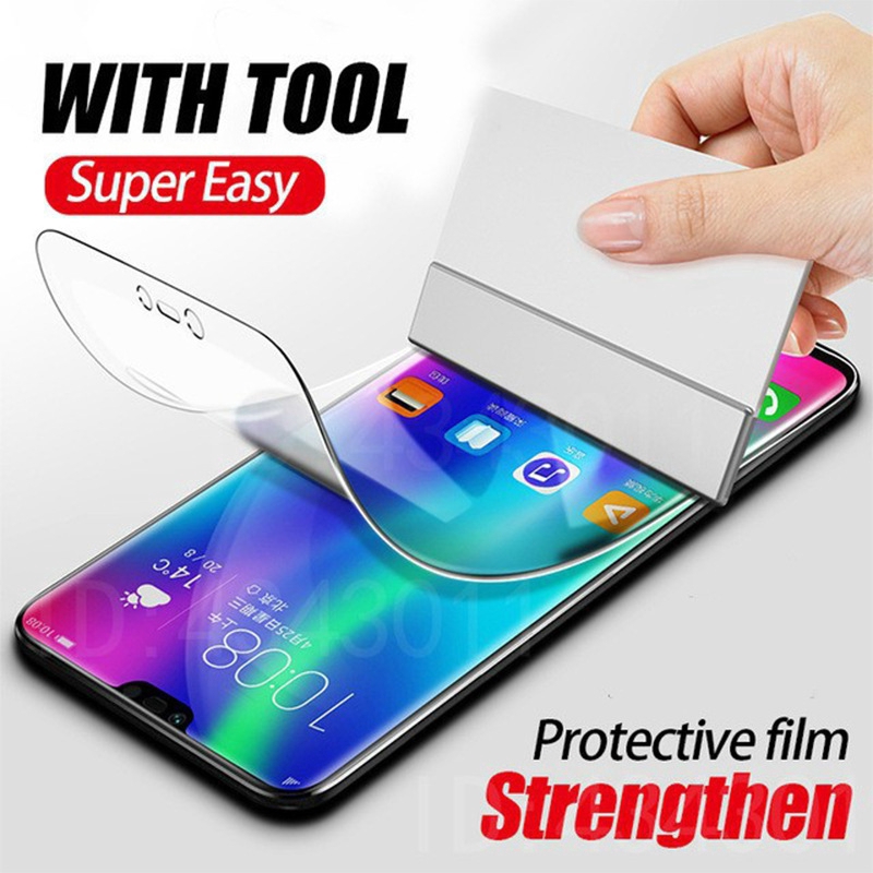 Clear Full Cover Hydrogel Phone Film HTC U Ultra / Wildfire X / U11 U12 Plus U11 Eyes U12 Lite Screen Protector (Not Tempered Glass)