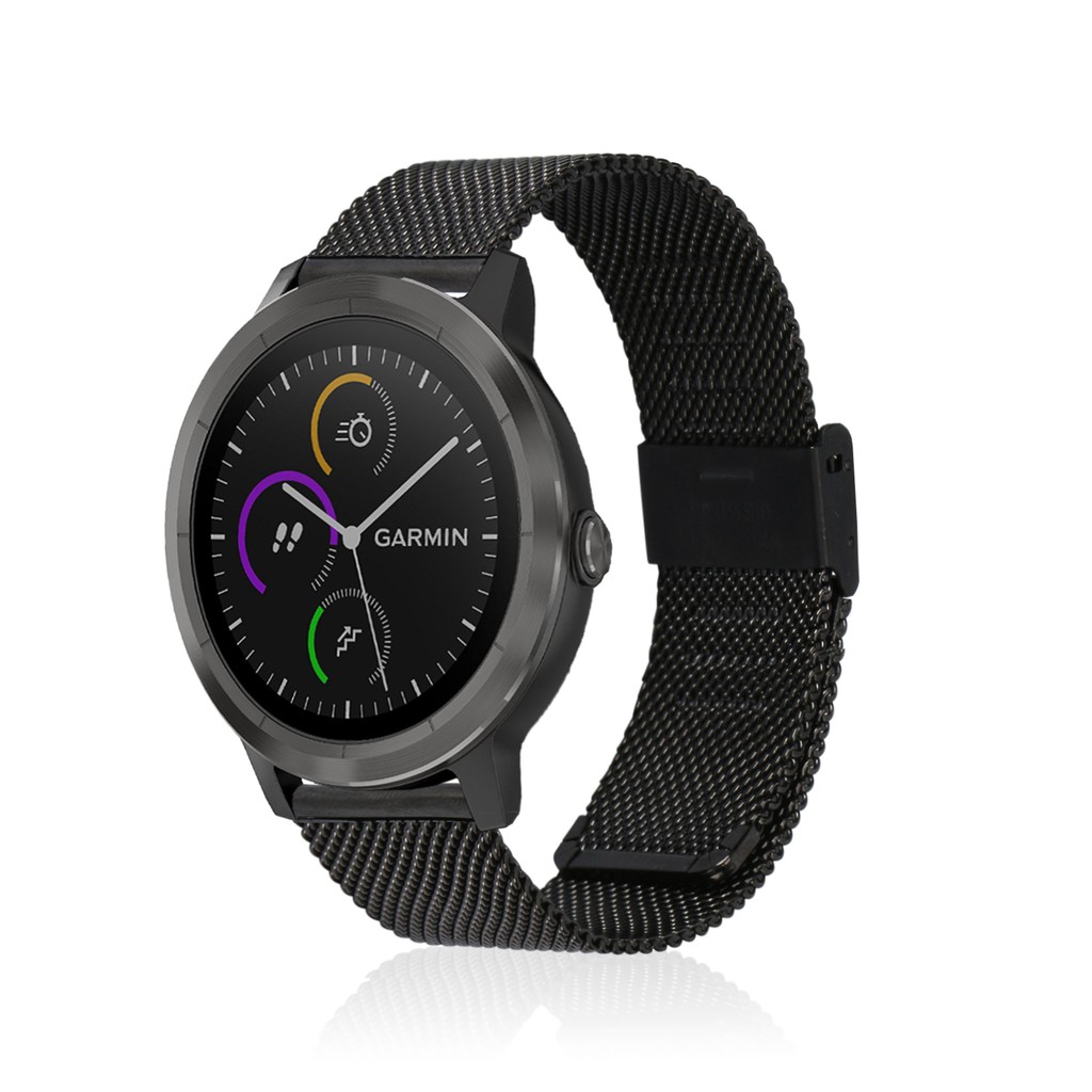 Dây Inox nhiều màu thay thế cho đồng hồ đeo tay thông minh Garmin Vivoactive 3 Venu sq