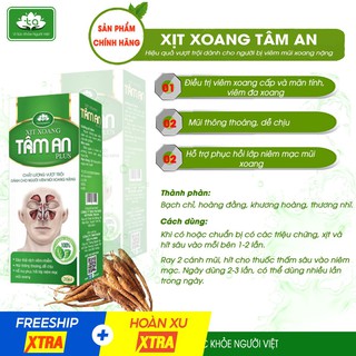 [SP CHÍNH HÃNG]Xịt Xoang Tâm An