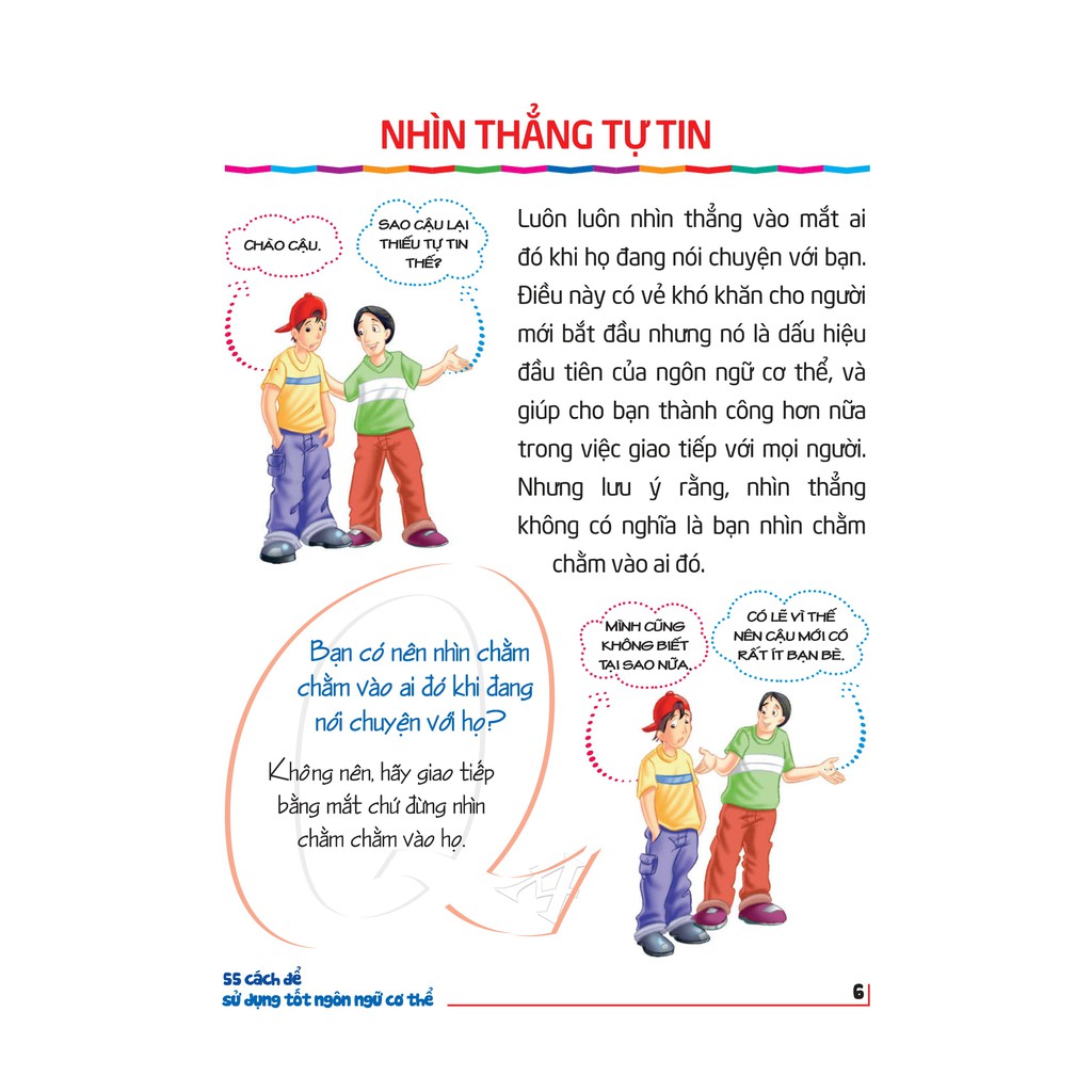 Sách: 55 Cách Để Sử Dụng Tốt Ngôn Ngữ Cơ Thể