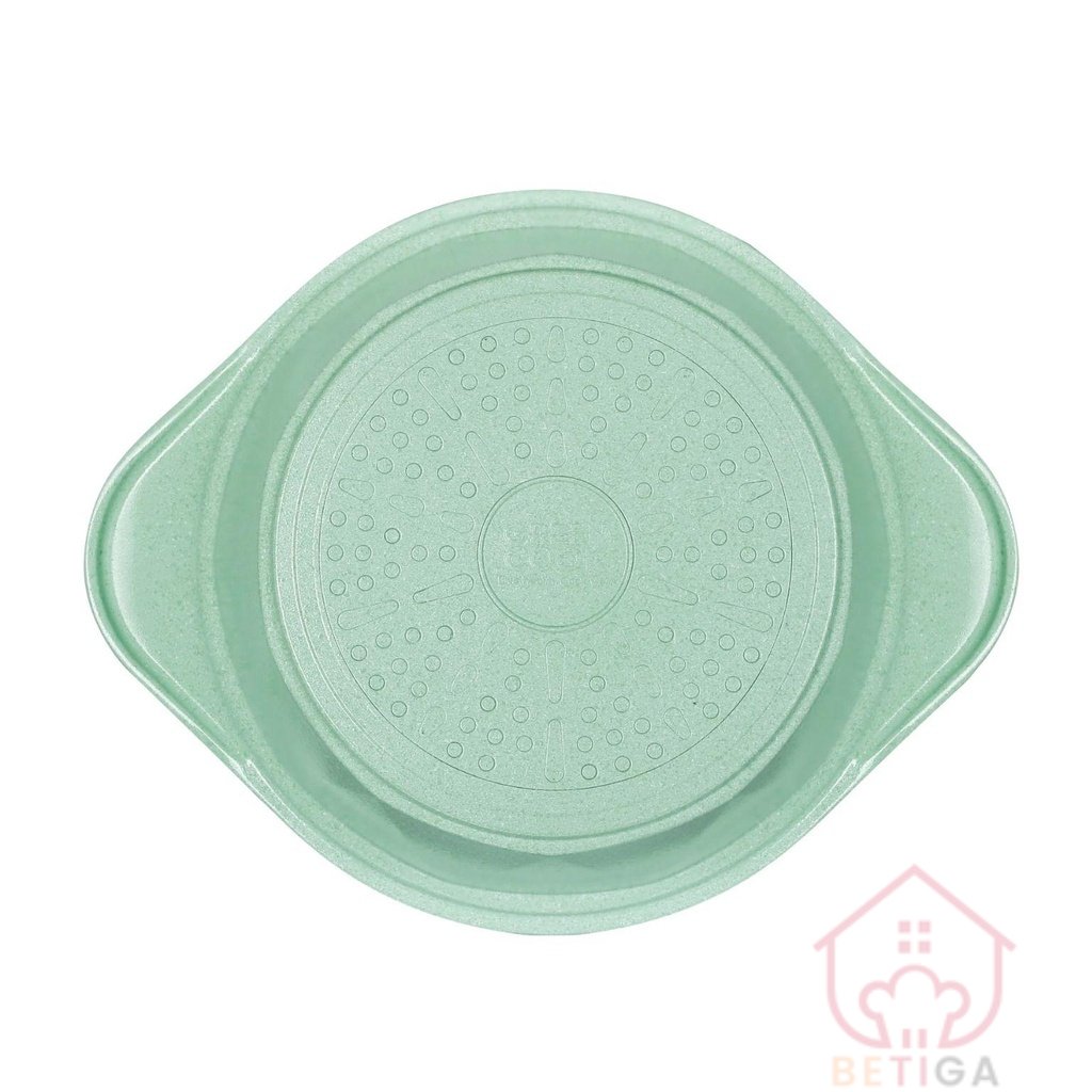 Nồi đúc đáy từ Green Cook, nồi chống dính đáy từ men đá xanh ngọc Green Cook