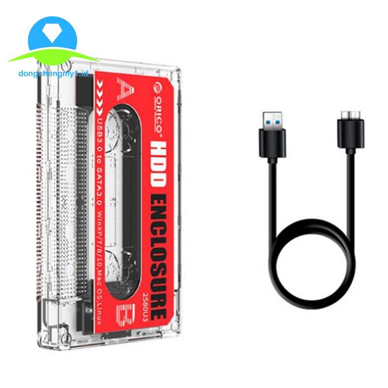 Vỏ Đựng Ổ Cứng Ngoài Orico 2.5 Inch Usb 3.0 Trong Suốt
