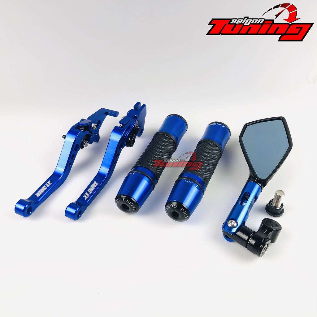 XE EXCITER VÀ NVX  COMBO 3 BAO TAY RIZOMA +THẮNG  6 SỐ +GƯƠNG RIZOMa