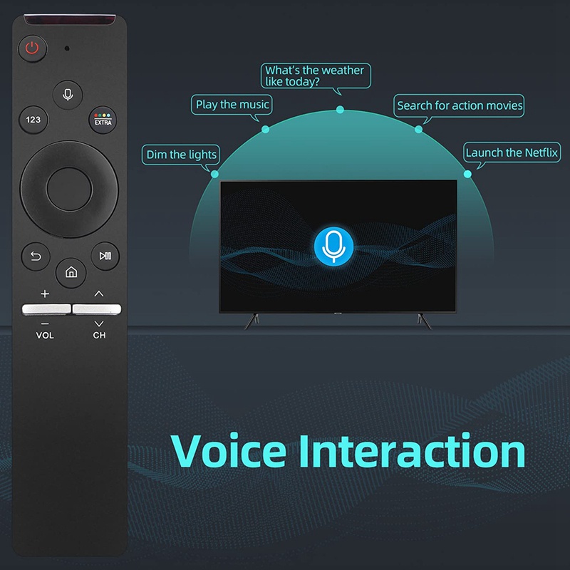 Remote thông minh có đèn LED cho TV QLED LCD 4K 8K HDR