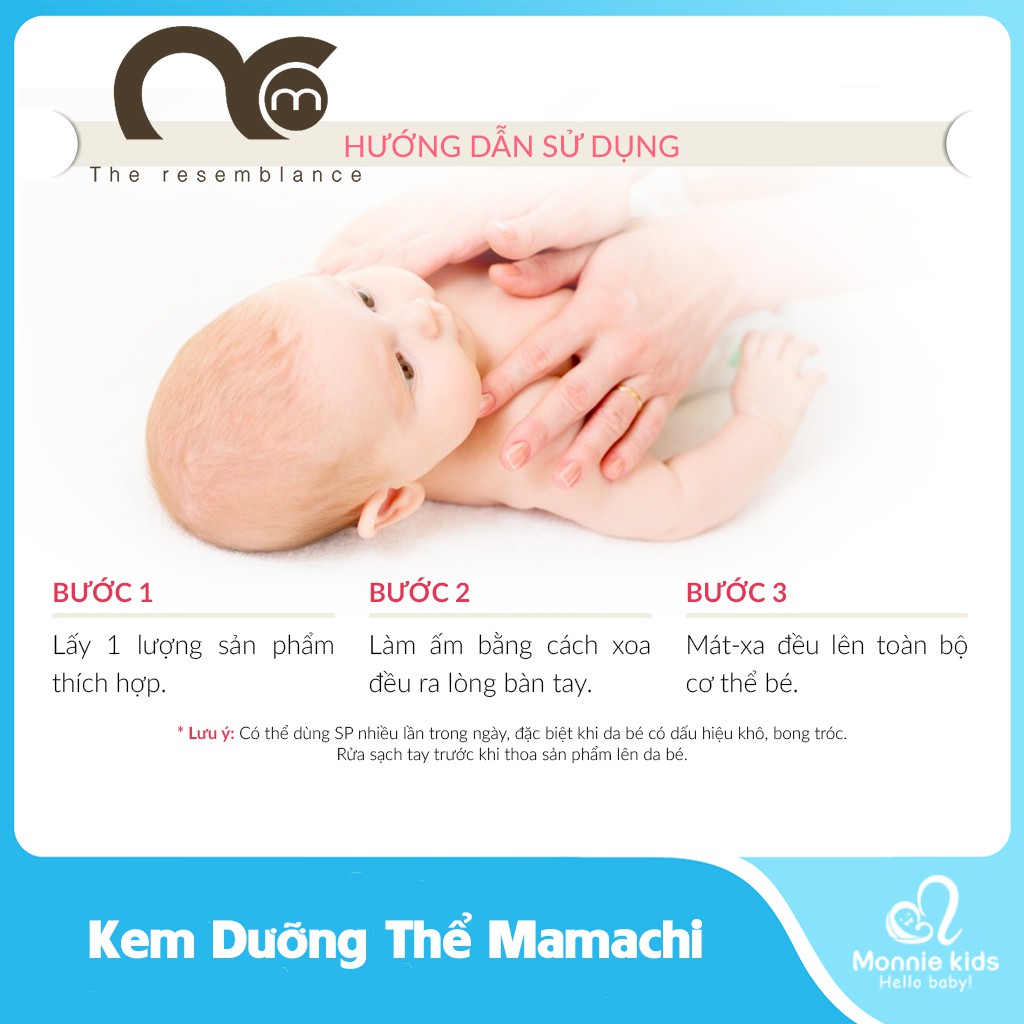 Kem Dưỡng Thể Cho Bé MAMACHI 300g