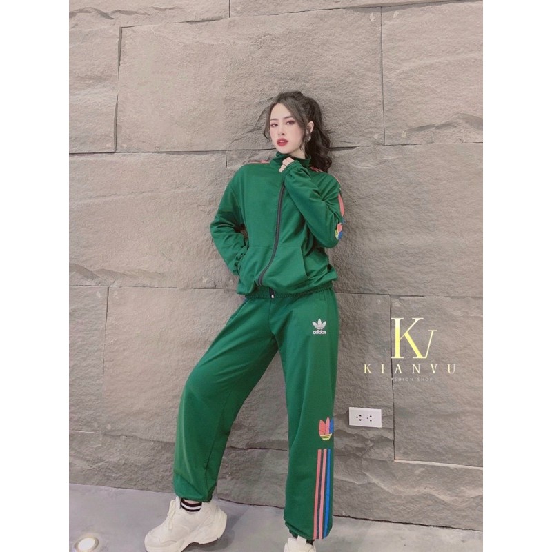 Sét áo khoác gió + quần legging