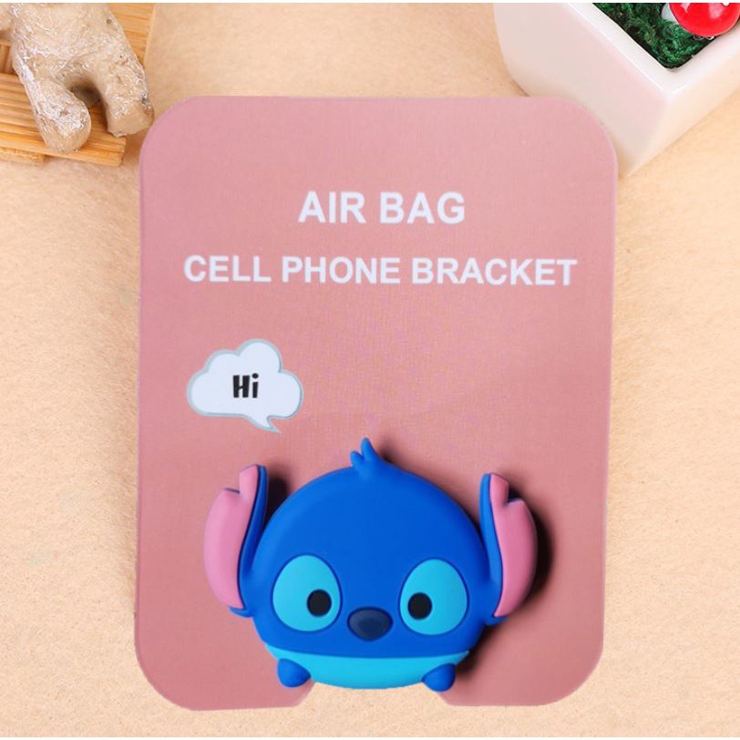 GIÁ SỈ  Giá Đỡ Điện Thoại Silicon Đa Năng Hình Thú POPSOCKET Nhiều Màu