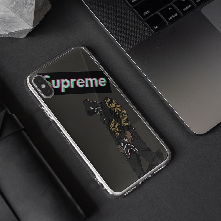 Ốp lưng SUPREME thời trang BAPE cuộc sống sang chảnh cho Iphone 5 6 7 8 Plus 11 12 Pro Max X Xr SUPPOD00036