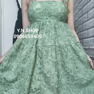 Váy xoè tiểu thư có mút chất QC siêu đẹp