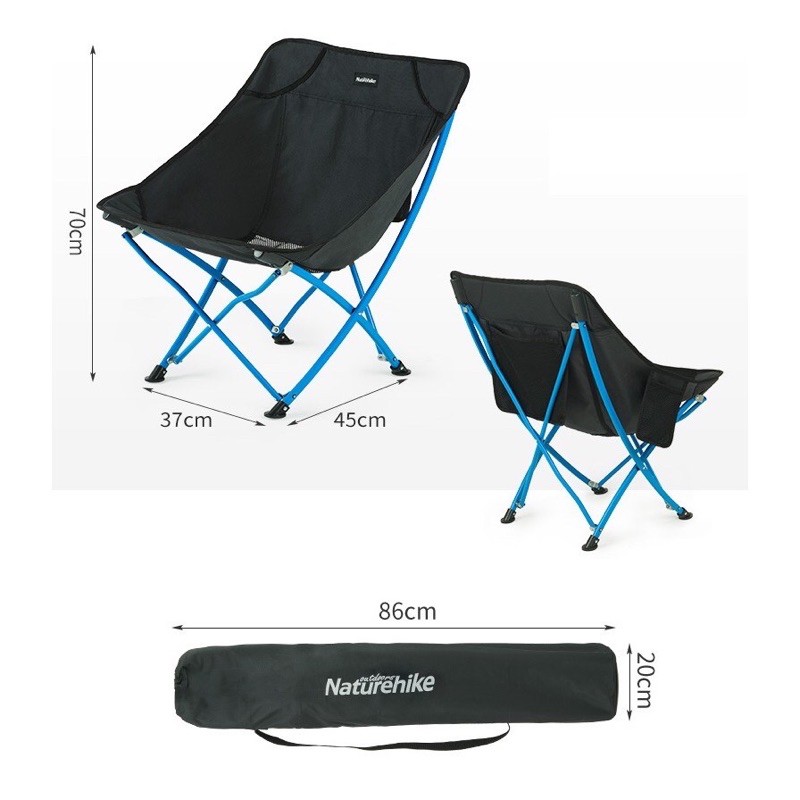 [HÀNG CÓ SẴN] GHẾ GẤP DÃ NGOẠI NATUREHIKE NH18X004-Y | BigBuy360 - bigbuy360.vn