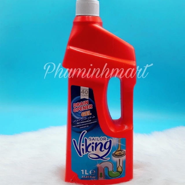 Gel thông cống Viking 1lít - Hàng NK Thổ nhĩ kỳ - 633017