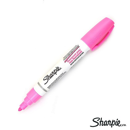 Bút sơn nước phát quang Sharpie Water Based Medium - Pink (Màu hồng)