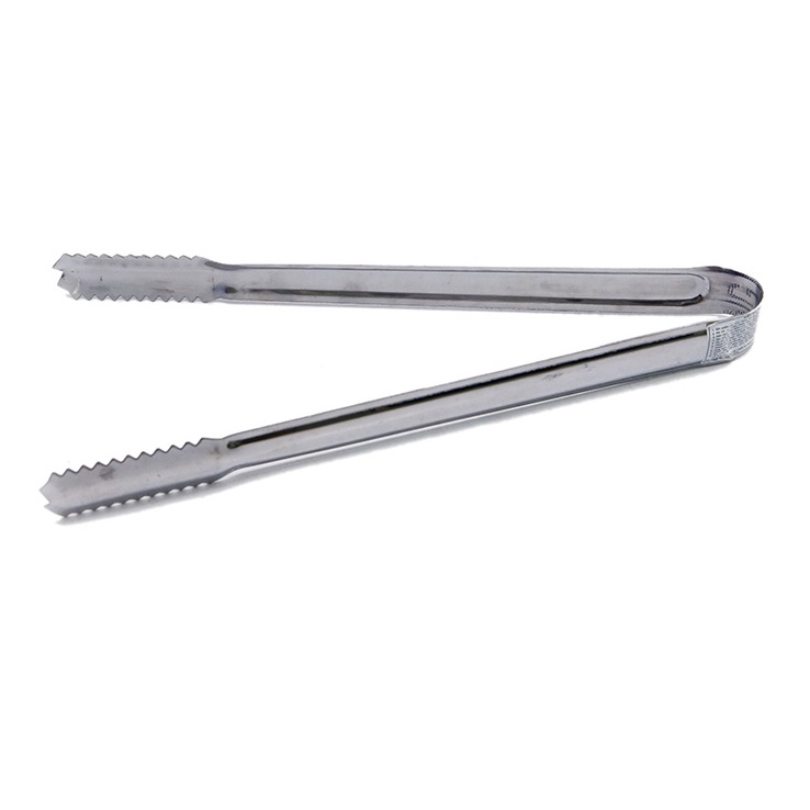 [Hàng Mới] Kẹp Gắp Đá, Gắp Thịt Nướng Inox Dày Dặn Bền Đẹp Nhiều Cỡ 20cm,25cm,30cm,40cm
