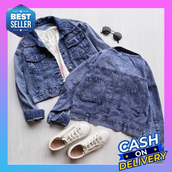 Áo Khoác Jeans Thời Trang Cá Tính Cho Nữ - Áo Khoác Jeans / Áo Khoác Jean / Áo Khoác Jean / Áo Khoác Jean Dày - Quần Jean Nữ - Áo Khoác Jean/ Áo Khoác Jean/ Áo Khoác Jean Mẫu Mới Nhất - Quần Jean Nữ - Áo Khoác Jean - Áo Khoác Jean - Áo Khoác Jean - 2022 -