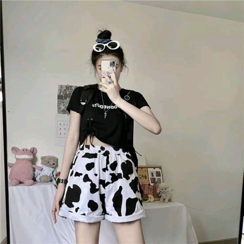 [Rẻ vô địch] Quần đùi short thun cotton - Quần đùi bò sữa | BigBuy360 - bigbuy360.vn
