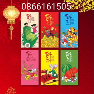 Lì xì 2020 combo 1000c tết đoàn viên