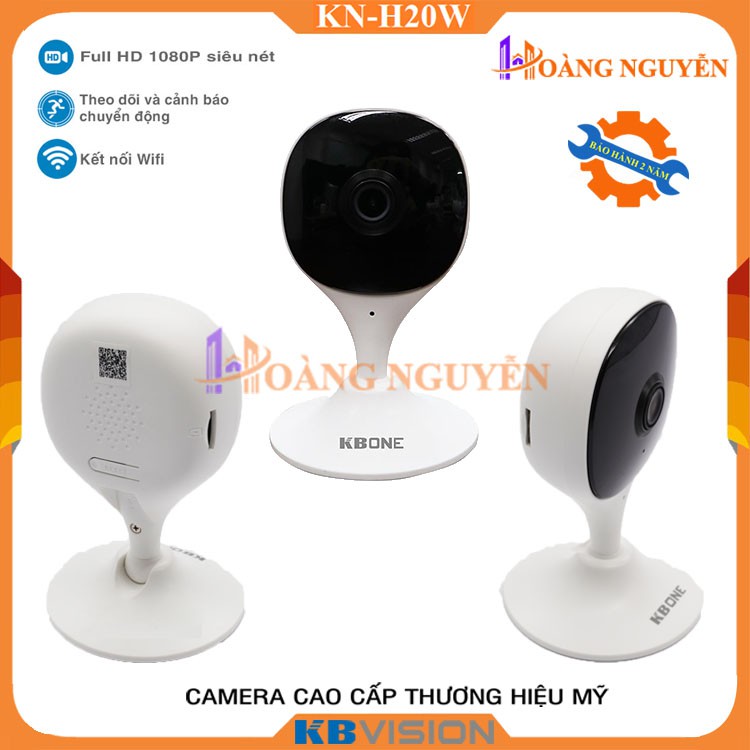 Camera IP Wifi KBONE H21PW 1080P Full HD 2MP - Phát Hiện Âm Thanh, Bảo Mật Thông Minh, Đàm Thoại 2 Chiều