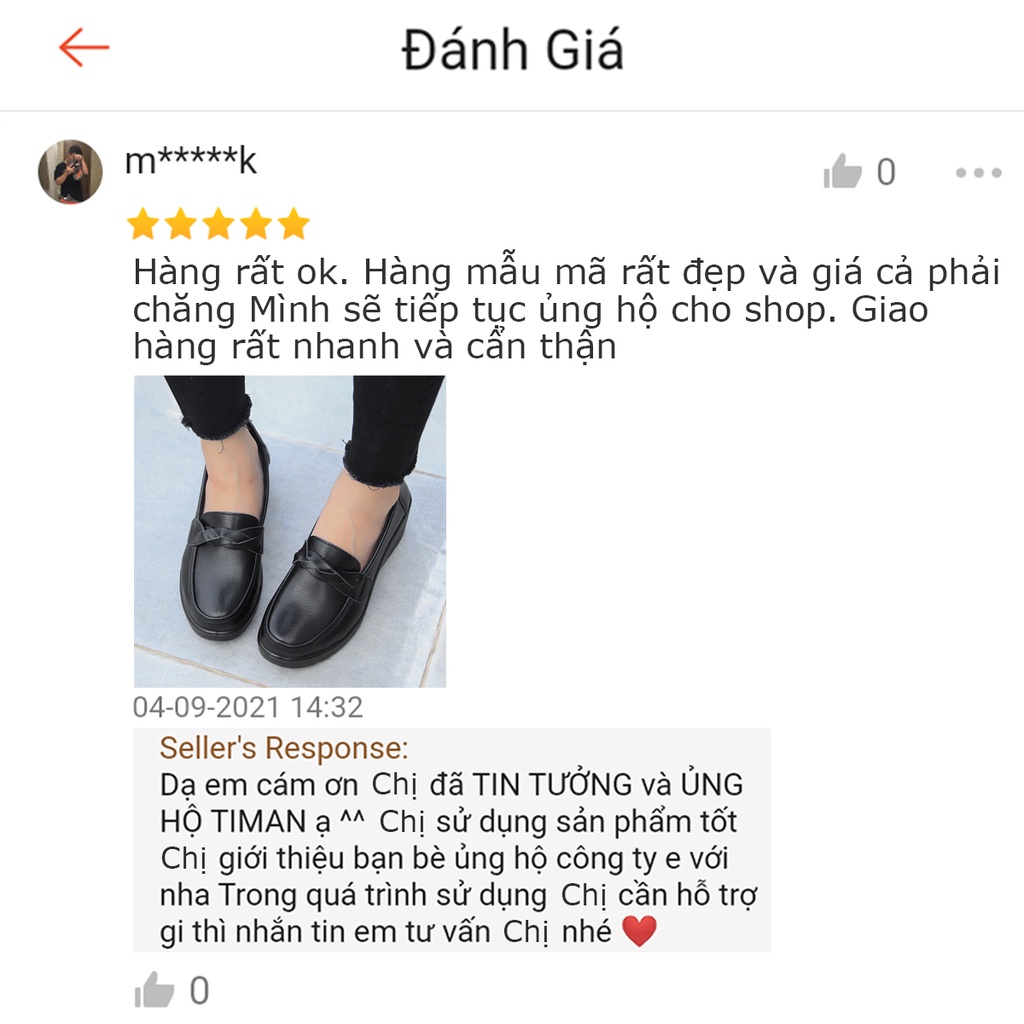 Giày nữ 4cm mũi tròn TIMAN CC01 êm chân tôn dáng nhẹ nhàng bảo hành 1 năm